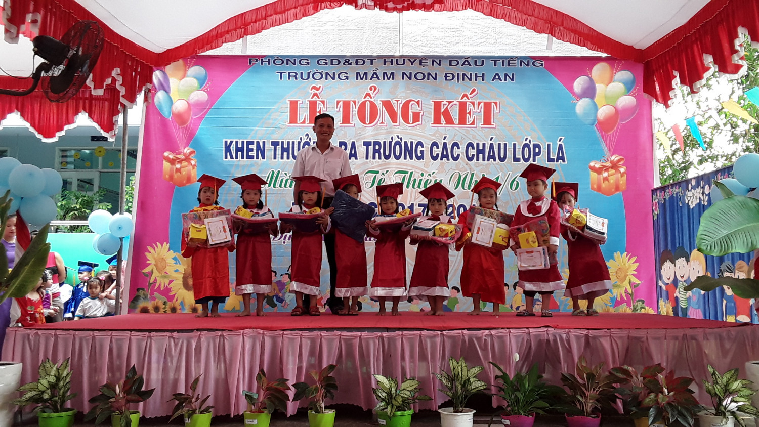 Thông báo tuyển sinh trường Mầm non Định An 2018-2019